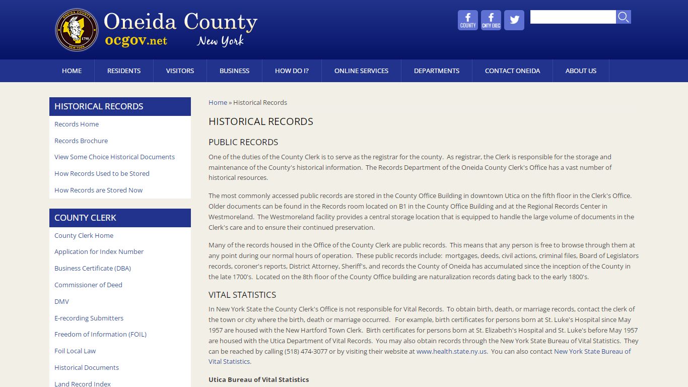 Historical Records | ocgov.net